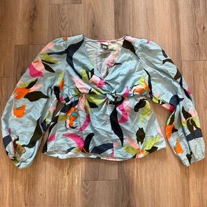 Floral Babydoll Blouse